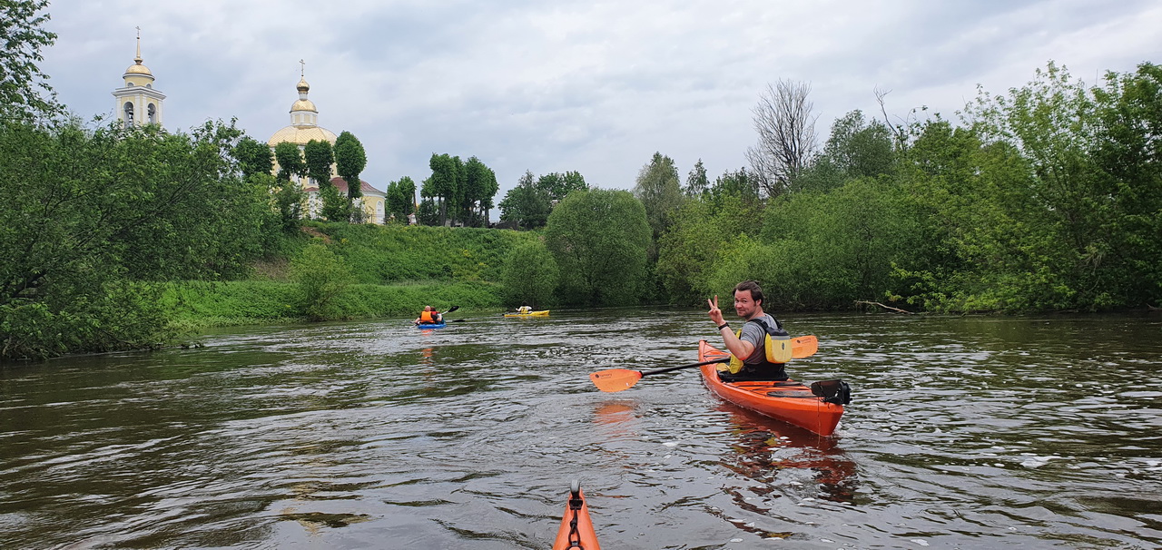 сплав по реке истра